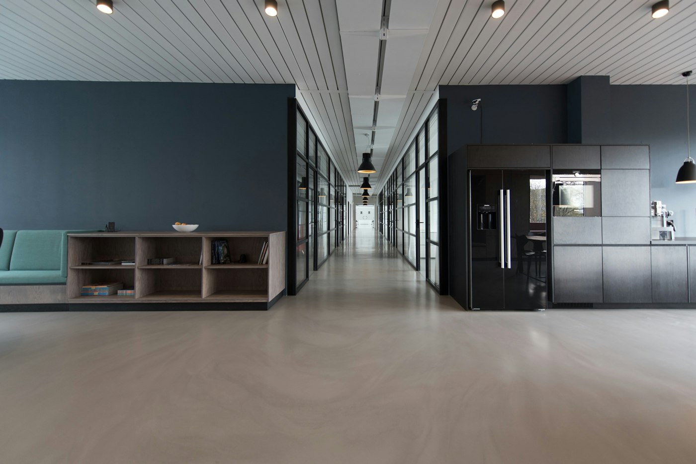 Modern meeting room ready for audio-visual collaboration